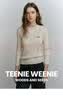 Teenie Weenie小熊女裝時尚簡約毛衣保暖冬季女圓領毛衫修身打底衫 粉色 L 170 曬單實拍圖