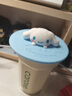 Hello Kitty生日禮物送女生三麗鷗玻璃杯蓋通用硅膠杯蓋食品級水杯馬克杯蓋子 玉桂狗-硅膠杯蓋-10.8cm 曬單實(shí)拍圖