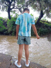 羽克兒童泳衣男童分體2026新款男孩游泳衣中大童青少年專業(yè)防曬訓(xùn)練裝 水墨綠【2026新款潑墨風(fēng)格】 160 【5XL高150-160重80-95斤】 曬單實(shí)拍圖