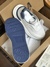 海瀾之家（HLA）男鞋春季2026新款休閑運動(dòng)鞋百搭小白鞋菱格紋防滑增高板鞋子男 白藍色-沖孔透氣 39 (245mm) 曬單實(shí)拍圖