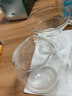 古德窯 玻璃雙層公道杯茶漏防燙耐熱加厚大小號分茶器功夫茶具配件 玻璃小號雙層公杯（120ml）+玻璃茶漏 曬單實(shí)拍圖