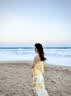 CHUJIE連衣裙女夏裙子套裝2026新款夏季碎花長裙海邊度假沙灘裙無袖掛脖 檸檬黃掛脖吊帶+碎花長裙 M 建議100-110斤 曬單實拍圖