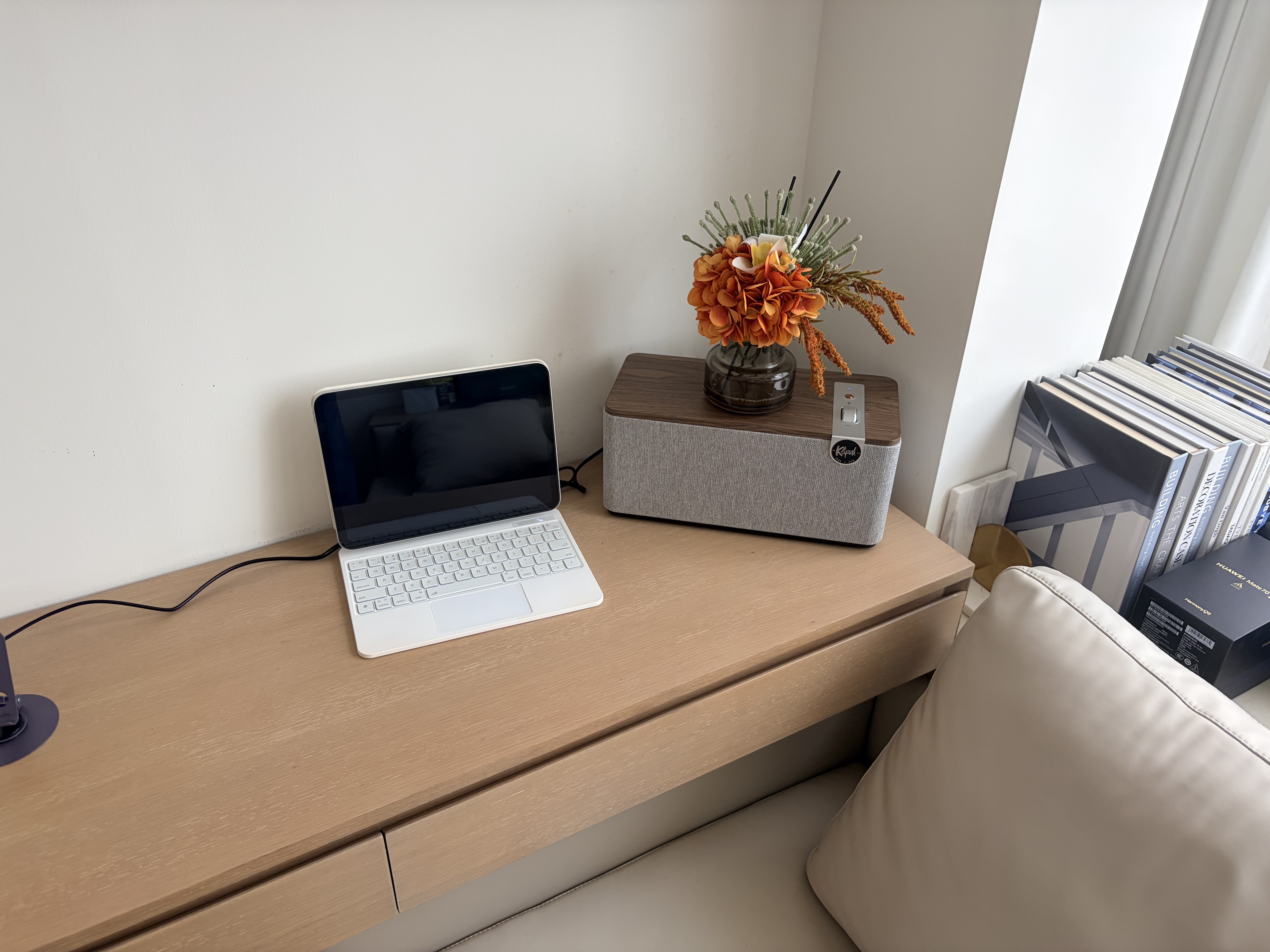 杰士（Klipsch）The One Plus 2.1發(fā)燒HiFi藍牙桌面多功能音響音箱 多臺串聯(lián)APP控制 胡桃木色 曬單實拍圖
