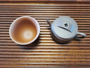 藏壺天下【七夕禮物】【晨光窯·造】宜興紫砂壺 黃龍山紫泥 小品漢瓦壺 黃龍山紫泥漢瓦 曬單實(shí)拍圖
