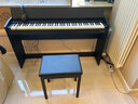 羅蘭（Roland）  RP107電鋼琴藍牙智能教學(xué)88鍵重錘成人家用立式數碼鋼琴 F107折疊式琴蓋++RH200S耳機禮包 曬單實(shí)拍圖