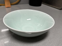 金納誠景德鎮釉下彩高溫手工玉青瓷家用吃飯米飯碗陶瓷面碗中式簡約餐具 玉青瓷6英寸韓式米飯碗 1個 曬單實拍圖