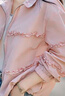 尚靜甜美花邊外套26年夏新輕薄蕾絲拼接寬松遮陽外套女 粉色  M 曬單實拍圖