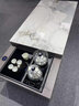 尚閑家具（SHANGXIAN Home Furniture）巖板智能升降茶幾可伸縮小戶型客廳家用輕奢現(xiàn)代多功能泡茶臺一體 1.2米伸縮升降茶幾【飛機(jī)納米噴漆】 曬單實(shí)拍圖