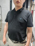 七匹狼短袖T恤男士夏季商務休閑POLO衫100%冰爽絲光棉中青年通勤衣服 曬單實拍圖