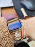 AIRDUANG適用蘋果手表iwatch10表帶四葉草滿鉆真皮s9真皮表帶SE87秋冬 四葉鉆-白杏色 iwatch10/s11代【42Mm】不含表盤 曬單實(shí)拍圖