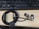 1MORE萬魔【周杰倫同款】E1001一圈二鐵三單元有線耳機入耳式HIFI發燒音樂耳塞Hi-Res金標  三單元圈鐵-銀色 曬單實拍圖