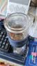 富光泡茶師茶水分離玻璃杯雙層功夫泡茶高檔高硼硅水杯便攜耐高溫杯子 雙層-藍色240ML 曬單實拍圖