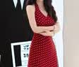允橘紅色連衣裙女夏裙子吊帶高級(jí)感2026夏季新款韓系穿搭海邊度假長(zhǎng)裙 法式復(fù)古紅色波點(diǎn)掛脖連衣裙 S 建議80-100斤 曬單實(shí)拍圖