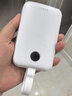 愛沃可（iWALK）3C認(rèn)證可上飛機10000毫安無線15W磁吸快充便攜Magsafe充電寶自帶線30W閃充適用蘋果17/16/華為 白 曬單實拍圖