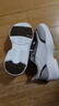 Pansy日本休閑鞋情侶鞋舒適透氣鞋子輕便防滑健步寬松單鞋春夏4170 白灰色 女款 39 曬單實(shí)拍圖