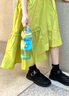 小比咔蛋仔派對(duì)學(xué)生上學(xué)夏天直飲水杯大容量杯子兒童趣塑料防摔專用水壺 藍(lán)色540ml【提手直飲杯+吸管】 曬單實(shí)拍圖
