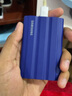 三星（SAMSUNG）T7 Shield PSSD 移動(dòng)固態(tài)硬盤(pán) USB3.2 三防移動(dòng)硬盤(pán) 迷你纖薄小巧便攜 大容量存儲 多設備兼容 T7 Shield 魔力藍 三防 1TB 曬單實(shí)拍圖