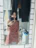 三彩2026夏季新款格紋連衣裙無袖收腰A字裙短裙女 曬單實拍圖