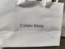 Colaivkloia情侶款項鏈男女玫瑰金色銀鎖骨鏈黑白吊墜情人節生日禮物送男女友 XL0115陶瓷黑（銀項鏈） 曬單實拍圖