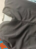 韓依索絲喇叭褲女春秋新品高腰垂感雪紡時裝褲褲子長褲韓版休閑褲 黑色 S 曬單實拍圖