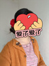 謎秀新年復(fù)古橘色毛衣開衫2026冬女綿羊毛鏤空鉤花收腰系帶喇叭袖 復(fù)古橘 M 曬單實(shí)拍圖