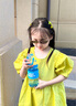 小比咔蛋仔派對(duì)學(xué)生上學(xué)夏天直飲水杯大容量杯子兒童趣塑料防摔專用水壺 藍(lán)色540ml【提手直飲杯+吸管】 曬單實(shí)拍圖