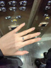 I Do鉑金PT950鉆戒柏林情書1克拉培育鉆石求婚訂婚戒指送女友閨蜜禮物 柏林情書-50分鉆 13號 曬單實拍圖