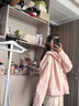 雪中飛 SNOW FLYING外套女小個(gè)子兩件套三合一可拆卸外套一衣三穿外套潮流休閑春裝 密斯粉 S (155) 80-100斤 曬單實(shí)拍圖