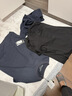 Marc O'Polo/MOP 【品牌經典】夏季新款NOOS系列環保棉圓領基本款T恤男士 黑色990 S 曬單實拍圖