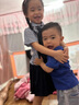 BALA巴拉巴拉迷你男寶寶夏裝套裝1男孩潮童裝網紅2歲男童炸街3小兒童 藍色 升級版 100 cm 曬單實拍圖