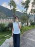 路飲者RUNSIER銀離子抗菌高硼硅雙飲玻璃杯耐高溫新款女生高顏值吸管水杯大容量 U855-稚果綠 380ml 曬單實拍圖