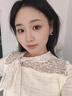 PWL溫柔摩卡慕斯小櫻桃耳環(huán)女輕奢高級感氣質(zhì)耳扣小眾獨特漂亮耳圈 【銀色】香芋紫珍珠櫻桃耳釘 曬單實拍圖