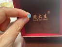 周大生玫瑰星云耳釘女款S925輕奢精致高級耳飾送女友老婆七夕情人節禮物 曬單實拍圖