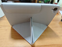 適用小米pad7pro平板保護套小米56proRedmise11英寸6Spro12.4磁吸搭扣全包10.6小米5pro米7保護殼 全包保護丨磁吸搭扣丨3+Y折支撐【奶奶灰】 紅米 KPad  【8.8 曬單實拍圖