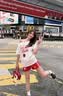 京多夢美式波點斜肩字母短袖t恤女2026夏季新款露肩辣妹高級感寬松上衣 白色 L （90-110斤） 曬單實拍圖