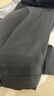 普戈斯（PUGESI）胖子大碼230斤夏季冰絲墜感短袖T恤男寬松大碼V領(lǐng)假兩件半袖體恤 黑色純色T恤 L 建議120-140斤 曬單實(shí)拍圖