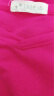 艾路丝婷夏装新款T恤女短袖上衣韩版修身体恤TX3560 玫瑰红色 M 实拍图