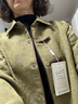 緹米媗母親節媽媽裝春秋新款翻領洋氣減齡外套中老年女裝春季新中式上衣 綠色（新中式外套） XL （建議110-125斤）贈送運費險 曬單實拍圖