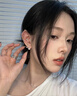 Lnieer999足銀針滿天星珍珠耳環(huán)鉆石耳釘女2026巨好看獨特漂亮氣質(zhì)耳飾 滿天星珍珠耳環(huán)【999足銀針】 曬單實拍圖