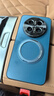 艾美辰【360°旋轉支架】適用華為mate70pro手機殼優享版 mate70pro+保護殼 鏡頭全包超薄磨砂硅膠商務-藍 曬單實拍圖