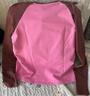 橘滋（Juicy Couture）T恤女25年秋冬新款白色休閑打底衫圓領長袖上衣 粉紅 L 曬單實拍圖