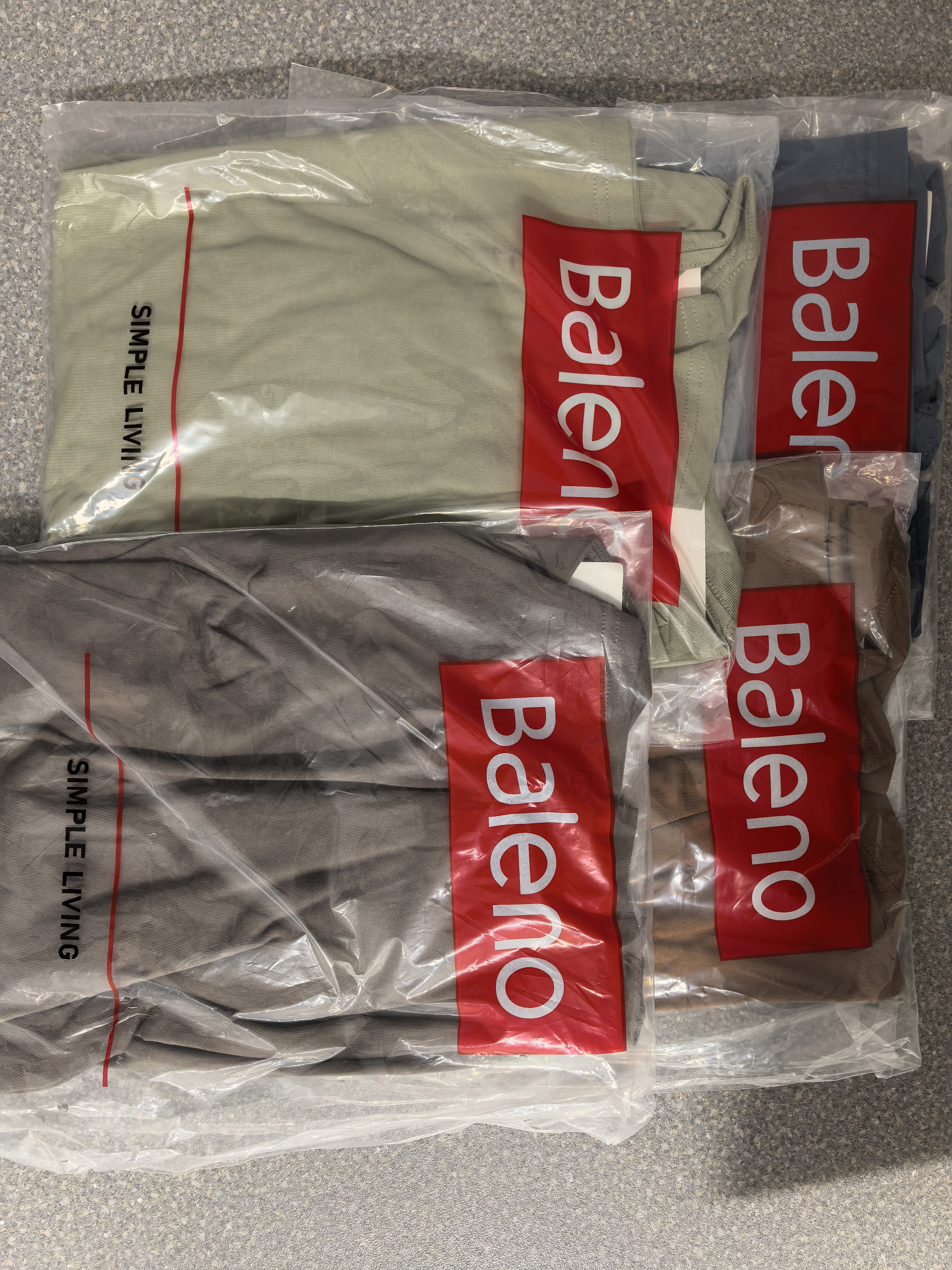 班尼路（Baleno）長袖t恤男春秋季基礎款純色圓領男士打底衫寬松純棉上衣男女同款 曬單實拍圖