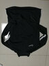 NIKE/耐克成人男子半拉鏈長(cháng)袖套頭衫青少年青少年加絨保暖運動(dòng)訓練健身衣休閑立領(lǐng)衛衣學(xué)生訓練服 （成人款）黑白色AJ9709010 L 曬單實(shí)拍圖