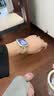 AIRDUANG適用蘋果手表iwatch10表帶四葉草滿鉆真皮s9真皮表帶SE87秋冬 四葉鉆-白杏色 iwatch10/s11代【42Mm】不含表盤 曬單實(shí)拍圖