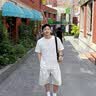 薩拉維夫（SLLAVIF）品牌短袖上衣男中青年2026新款夏季流行凹凸感韓版圓領簡約風男裝 白色 M 體重95-105斤 曬單實拍圖