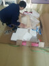 妃夢(mèng)思（-Feimengsi-）實(shí)木書(shū)桌書(shū)架組合家用帶書(shū)柜一體電腦桌臺(tái)式中小學(xué)生寫(xiě)字桌學(xué)習(xí)桌 帶門(mén)款 長(zhǎng)100*寬60*高195(只含一體桌） 曬單實(shí)拍圖