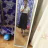 三彩大碼女裝2025春季新款高腰半身裙波點魚尾裙藏肉中長胖MM 曬單實拍圖