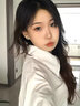 ?，敽y耳釘女小眾時(shí)尚氣質(zhì)耳環(huán)女士潮流生日禮物送女朋友 鏤空蝴蝶銀耳釘 曬單實(shí)拍圖