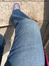 Levi's李維斯冰酷系列26年春夏新款女士美式涼感防曬726高腰牛仔喇叭褲 中藍色 28 (30) 曬單實拍圖