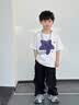 史努比男童短袖t恤夏款2026新款夏季純棉上衣男孩半袖夏裝寶寶衣服童裝 【短袖兩件】牛仔藍 拿板努比_5+白 暈染星星努比_5 120 曬單實拍圖